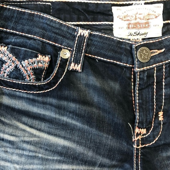 BIG STAR:Vintage Collection LIV Skinny Jeans NWOT - Picture 5 of 10